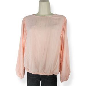 Thereabouts Balloon sleeve Pink Blouse Plus Youth 3XL (22.5)